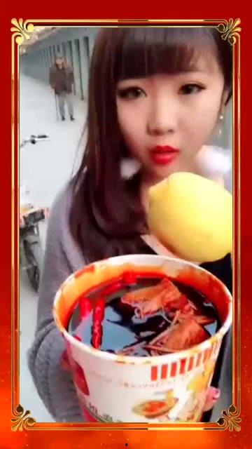 网红柠檬吃瓜,吃瓜界的清新代表